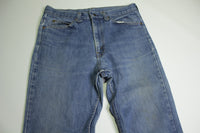 JC Penneys Plain Pocket Vintage 80's Denim Blue Jeans