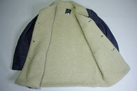 Cooper Designer Outerwear Vintage 1970s Sherpa Lined Made in USA Rancher Jean Jacket