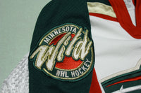 Minnesota Wild CCM Men's White NHL  Hockey Blazer Jersey