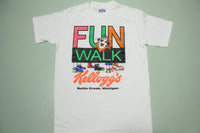 Kellogg's Tony The Tiger Vintage 90's Fun Walk Made in USA T-Shirt