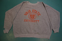 Ohio State University Animal House College 70's Distressed Vintage Crewneck Sweatshirt