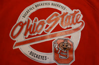Ohio State University Buckeyes Mascot Brutus Champion 80's Vintage USA Sweatshirt