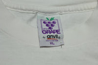 Cheverie Water Color Soft as a Grape Vintage 90s T-Shirt