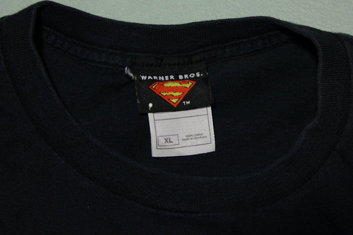 Superman Vintage 90's Warner Bros Metropolis Movie T-Shirt
