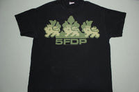 5FDP Five Finger Death Punch Death Before Dishonor 2000's Green T-Shirt