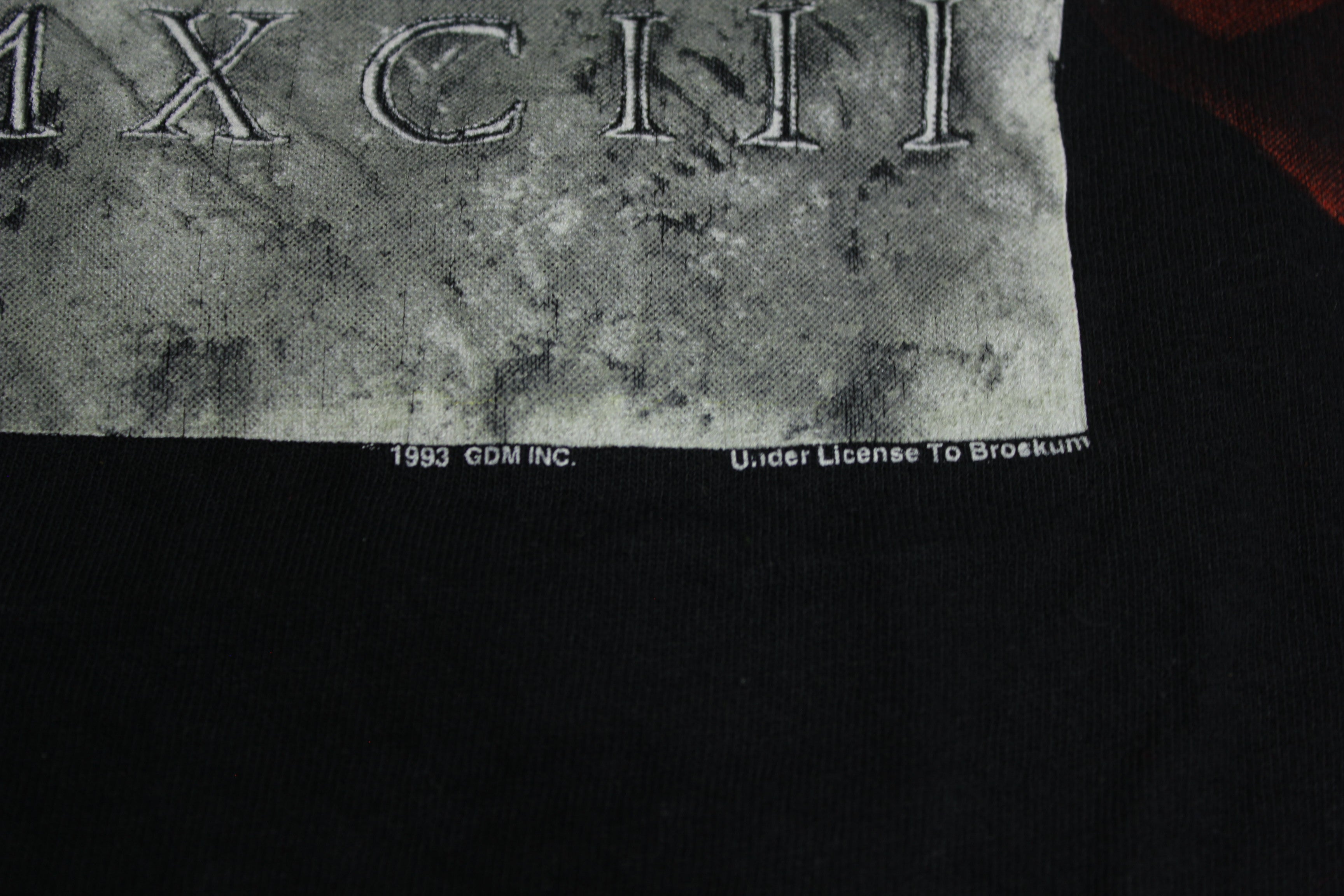 Grateful Dead 1993 Brockum Vintage 90's Stone Roses Spring Tour