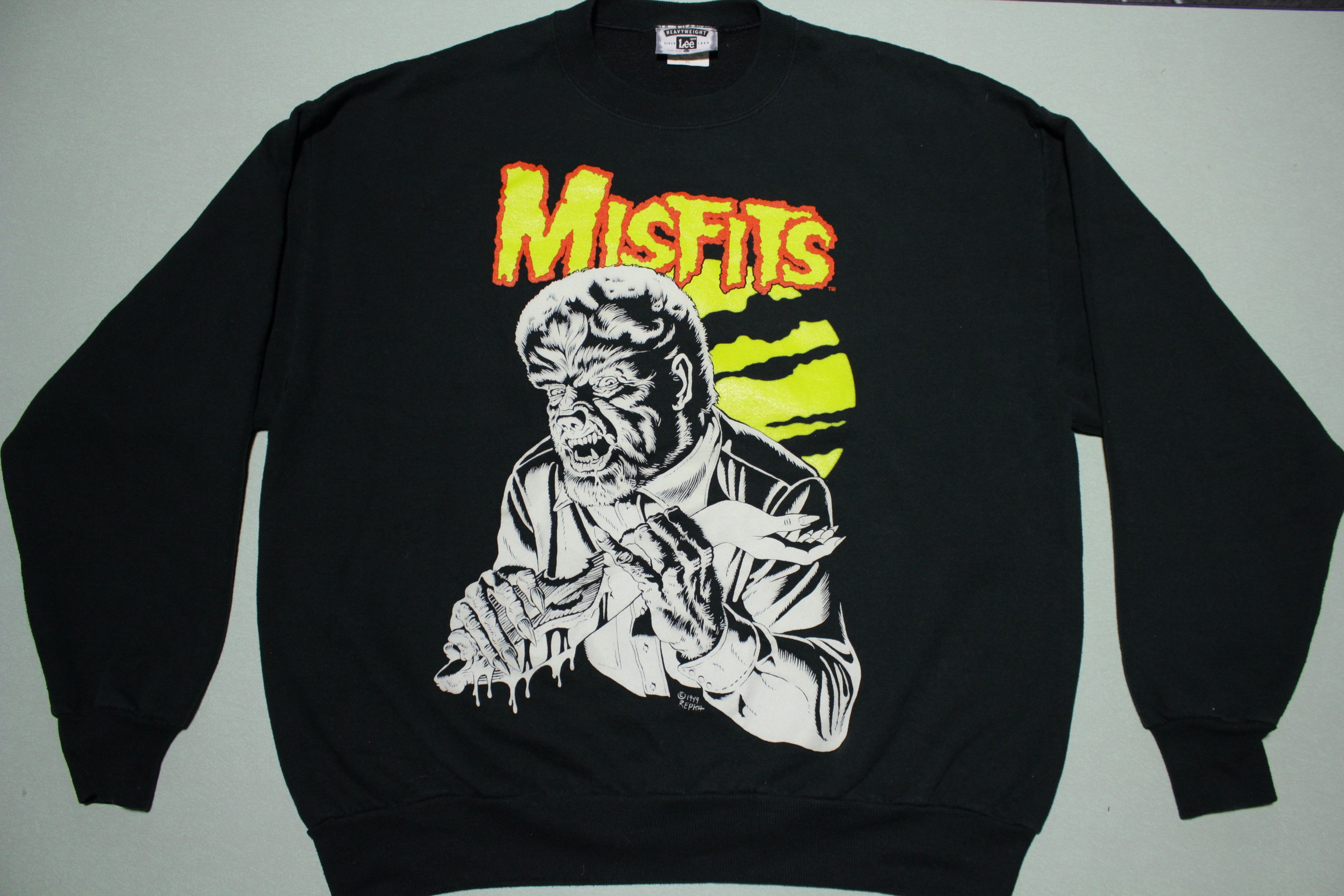 Misfits 1999 Ed Repka Artwork Famous Monsters 2000 European Tour