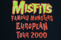 Misfits 1999 Ed Repka Artwork Famous Monsters 2000 European Tour Vintage 90's Sweatshirt