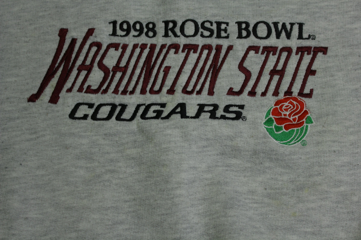 Washington State Cougars WSU Vintage 1998 Rose Bowl 90's Crewneck Sweatshirt