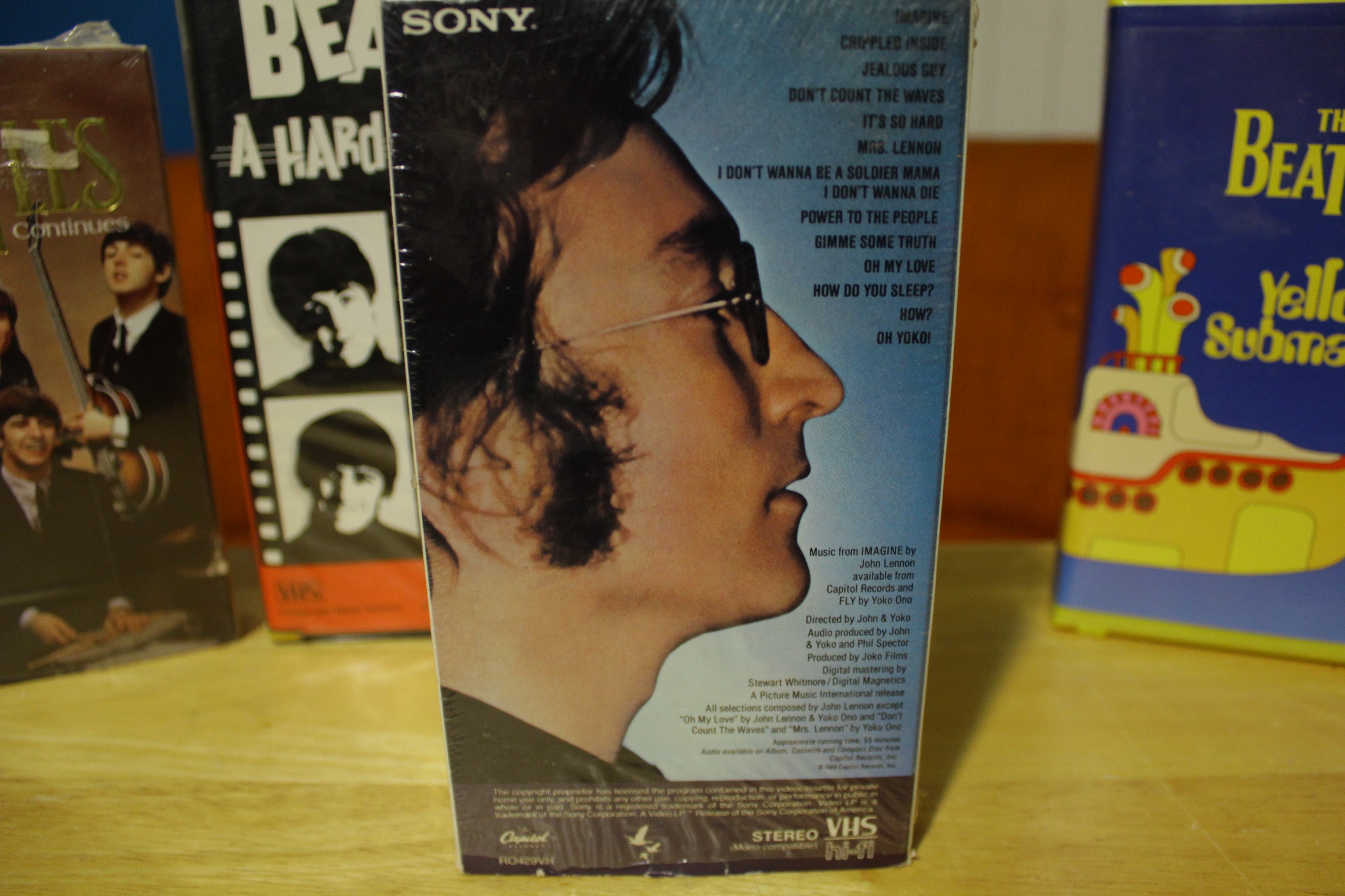 The Beatles 2024 in Toyko rare vintage VHS tape unopened