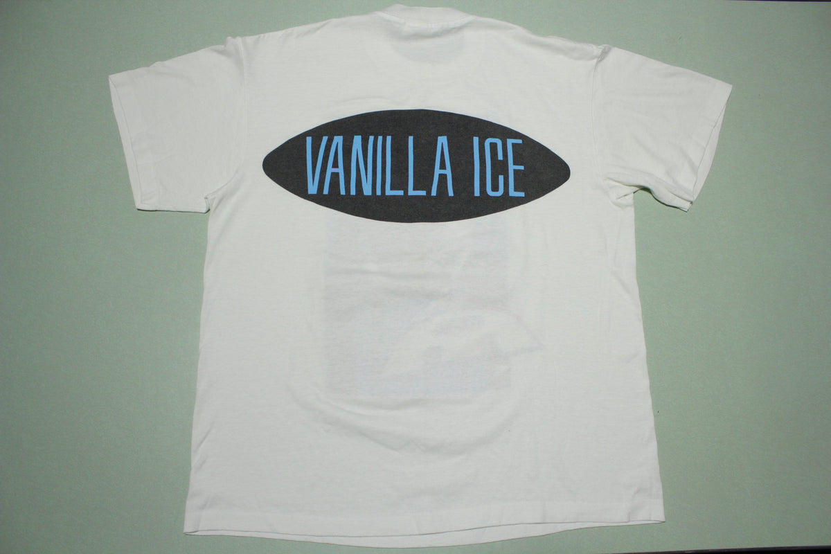 Vanilla Ice Baby Vintage 90's Hef-T TeeJays Made in USA Single Stitch T-Shirt