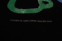 The Artwork of John Lennon Yoko Ono Vintage 90's Oneita Estate Bag One Arts T-Shirt
