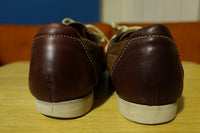 Dexter Brown Leather Vintage 60's 70's Bowling Shoes Men's Size 7.5