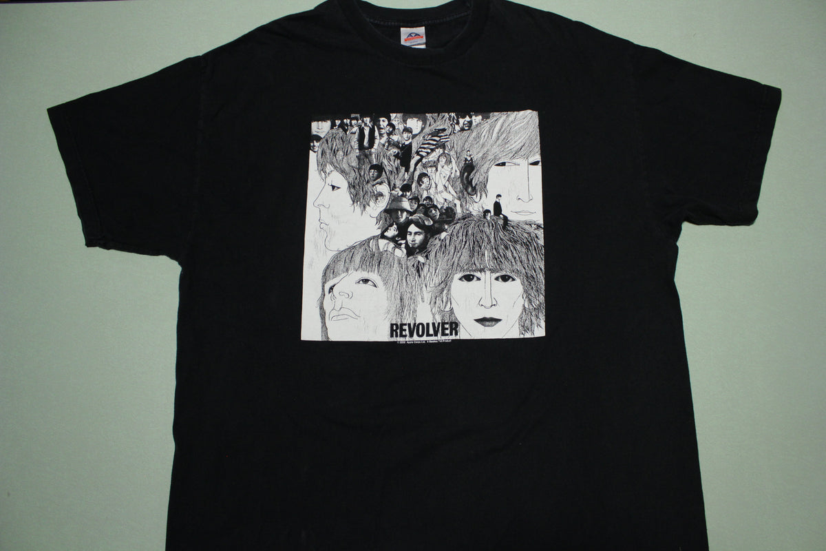 Beatles Revolver 2002 Collage Apple Corps Lennon McCartney T-Shirt
