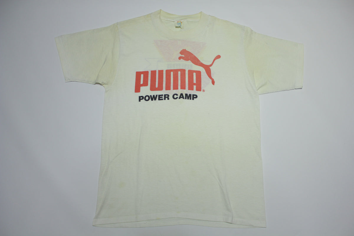 The Puma Challenge Power Camp Vintage 80's Cal Cru Single Stitch T-Shirt