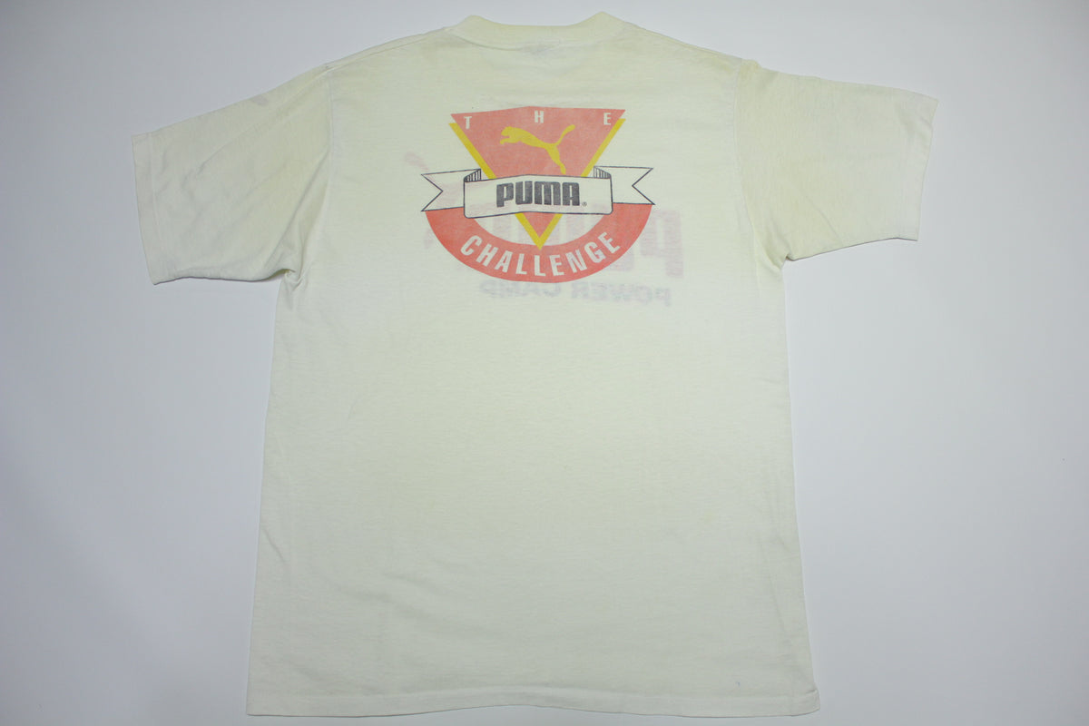The Puma Challenge Power Camp Vintage 80's Cal Cru Single Stitch T-Shirt
