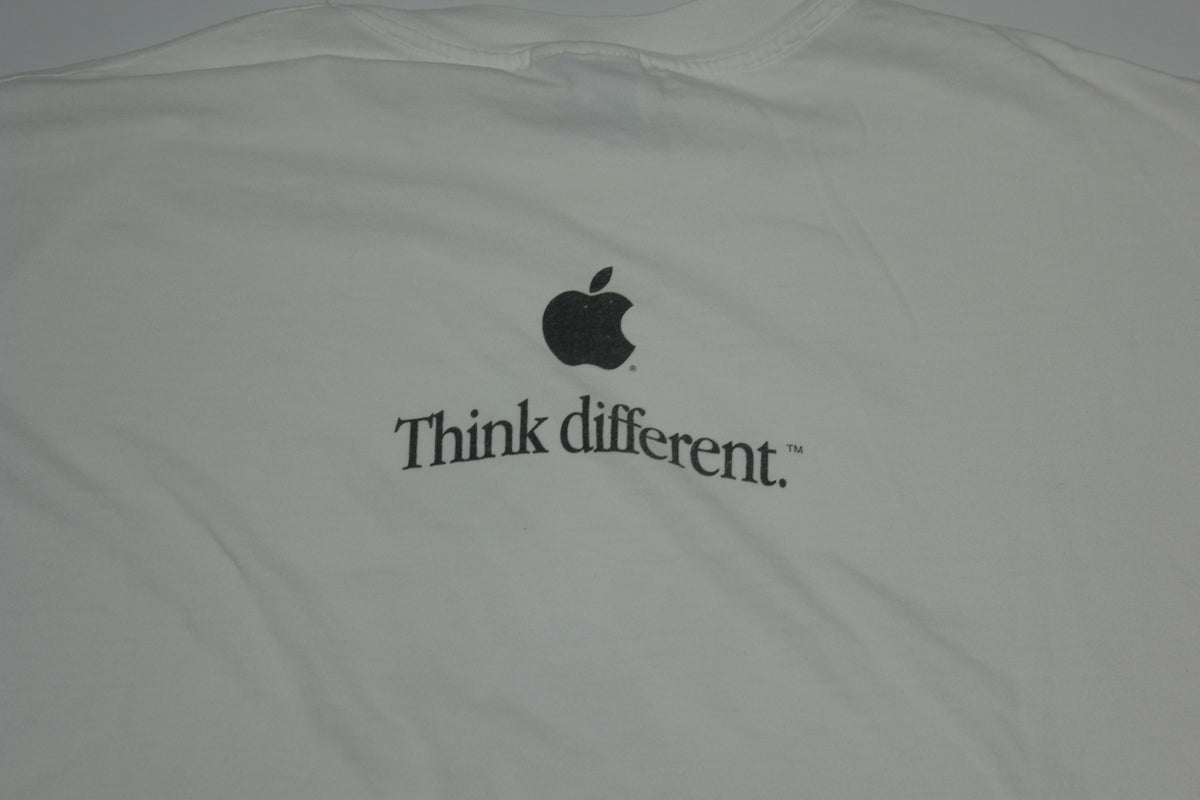 Apple Computers Yum 5 Flavors Think Different 1999 Vintage 90's Hanes Software T-Shirt