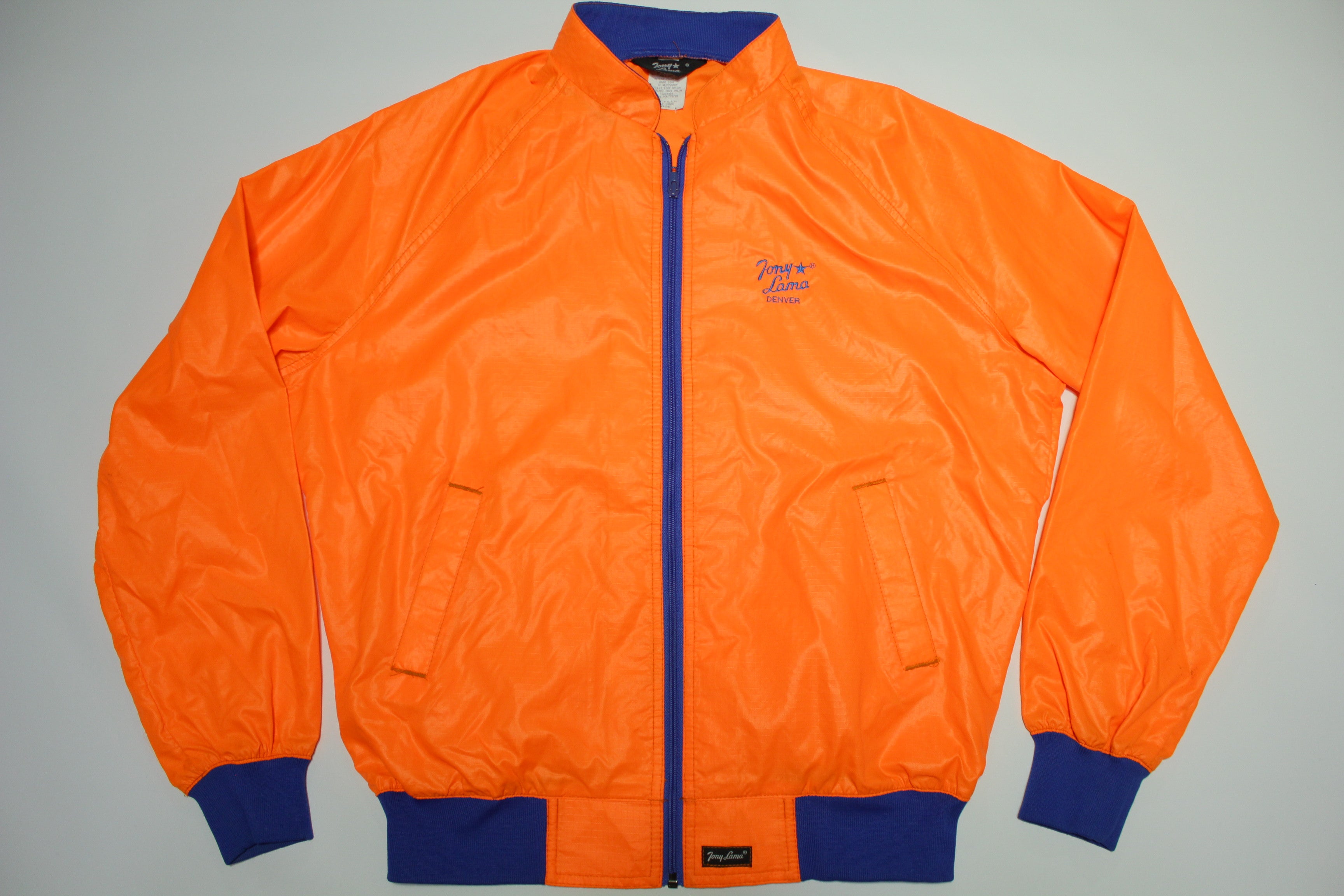 Vintage shop orange windbreaker