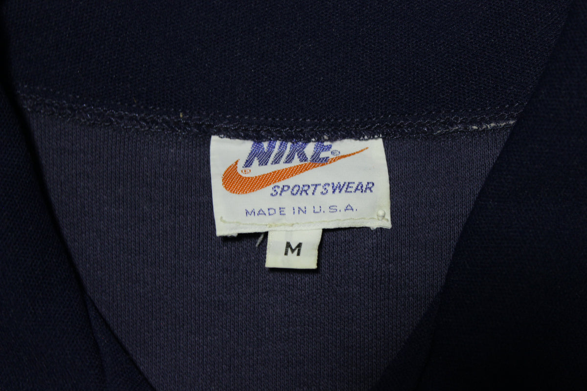 Nike Sportswear Vintage 80's Orginal White Tag Orange Swoosh Made in U –  thefuzzyfelt