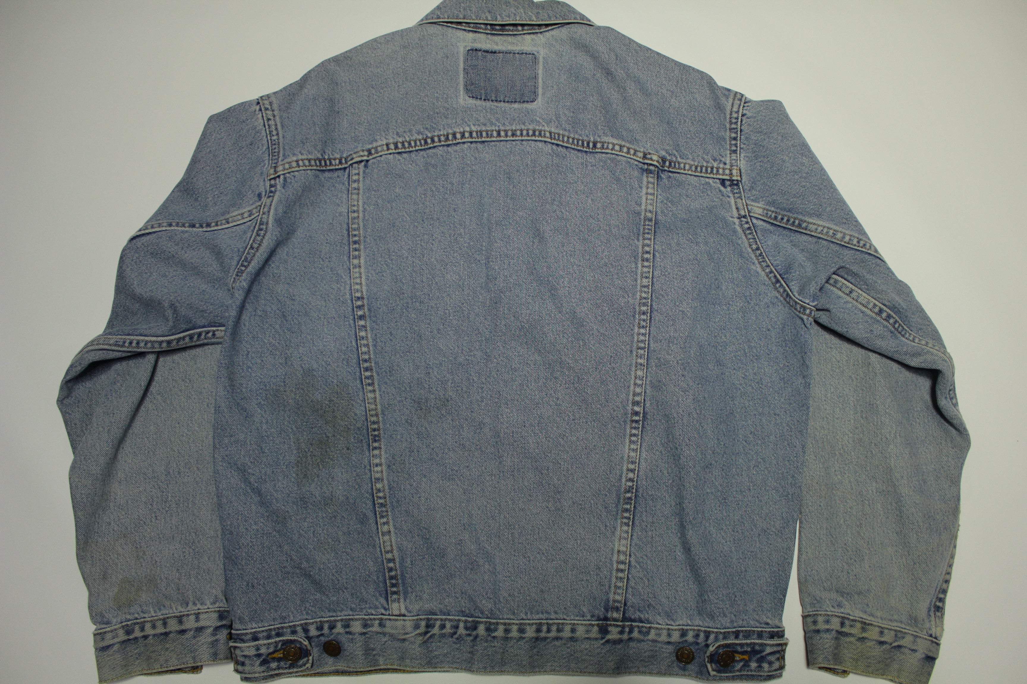 Levis 90's Vintage 70507-0389 Denim Blue Jean Trucker Jacket ...