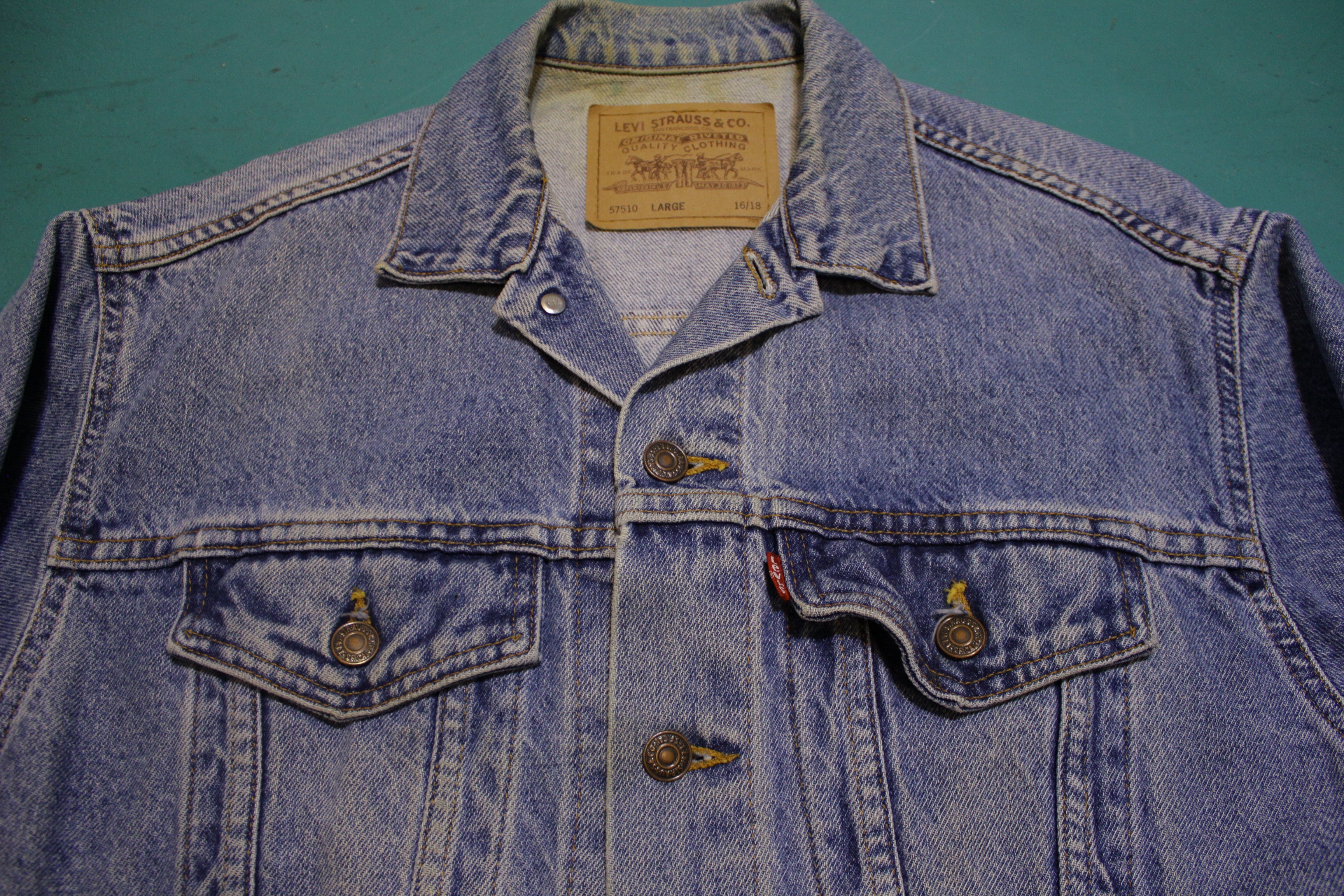 Levi's faded 2024 denim jacket