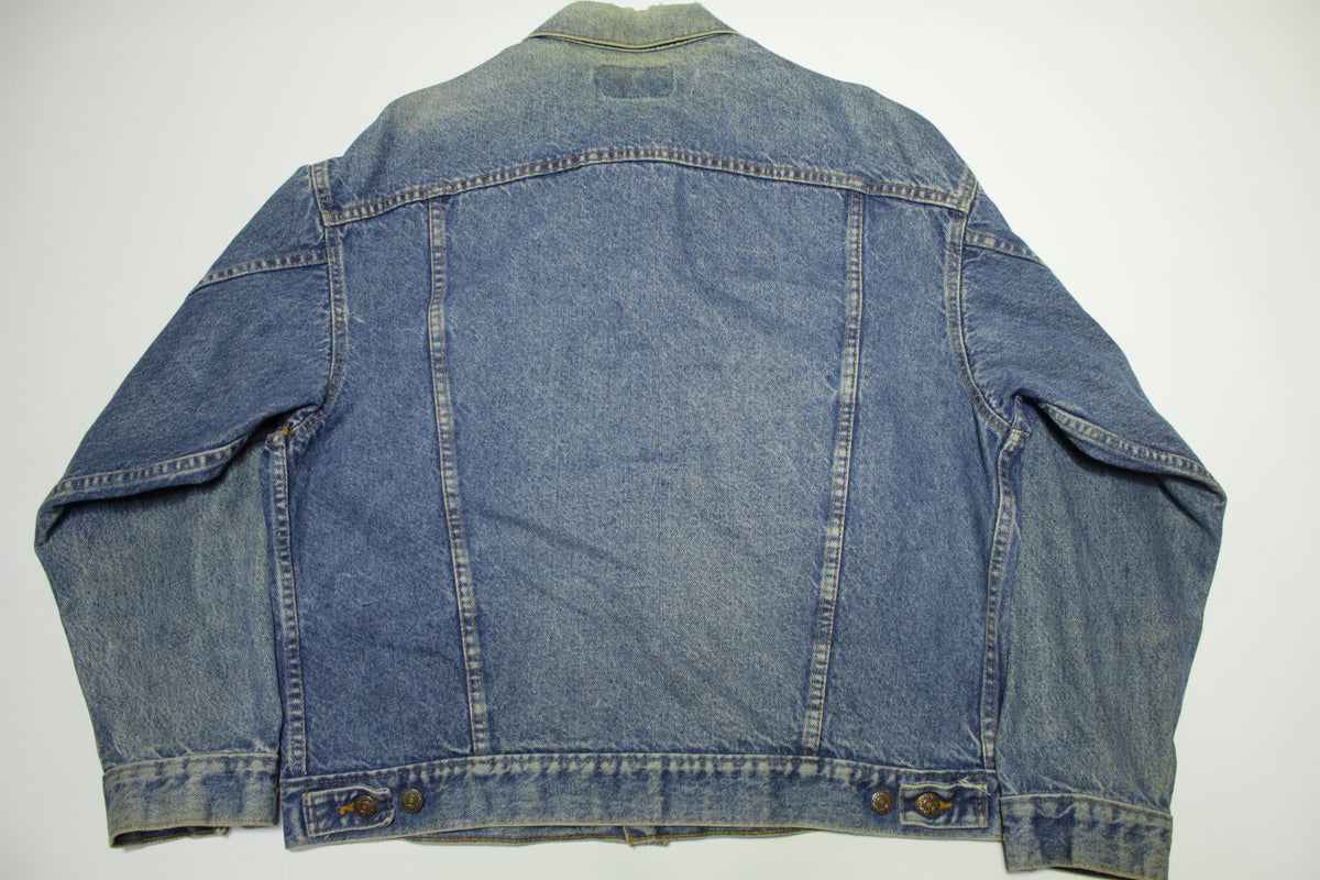 Levis 80's Vintage 70507-0218 Denim Blue Jean Trucker Jacket