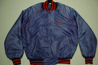 Budweiser King of Beers Quilt Lined Vintage 80's Bomber Jacket