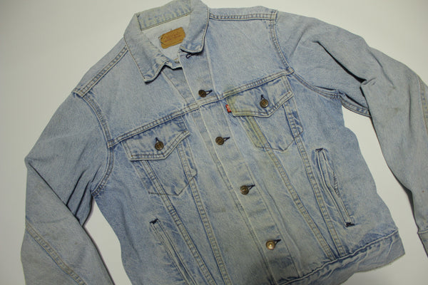 Levis 80's Vintage 70506-0214 4 Pocket Blue Jean Trucker Jacket