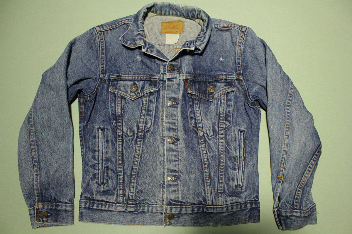 Levis 1980's Vintage Made in Canada Type 3 Denim Jean Jacket XS