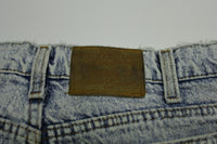 Levis 540 Leather Tab Patch Vintage 90's Made in USA Denim Grunge Acid Washed Jeans