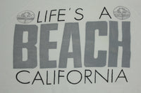 Life's A Beach California Vintage 90's Crewneck Sweatshirt