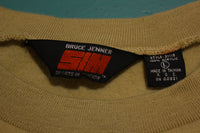 Bruce Jenner Chevron Sim 70's Vintage Crewneck Sweatshirt RARE!