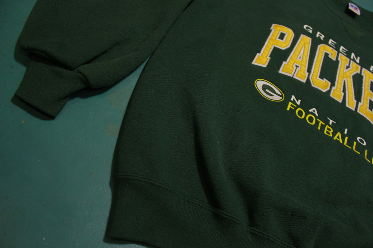 Green Bay Packers National Football League 90's Made in USA Vintage Sweatshirt
