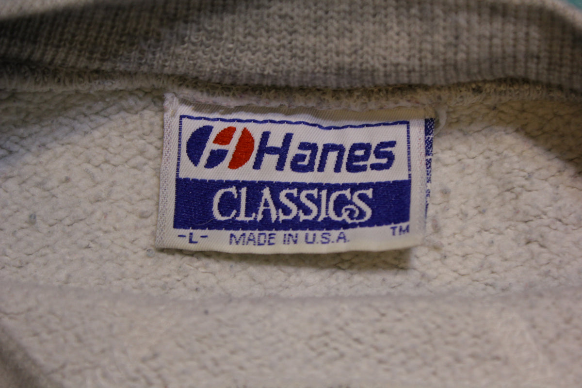 Juanita Rebels Hanes Classics 80's Made in USA Vintage Crewneck Sweatshirt