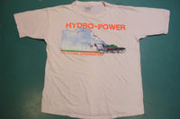 Hydro Power Tri Cities Washington 1984 Vintage 80's Crewneck T-shirt