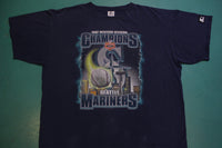1997 Western Division Champions Seattle Mariners 90's Vintage T-shirt