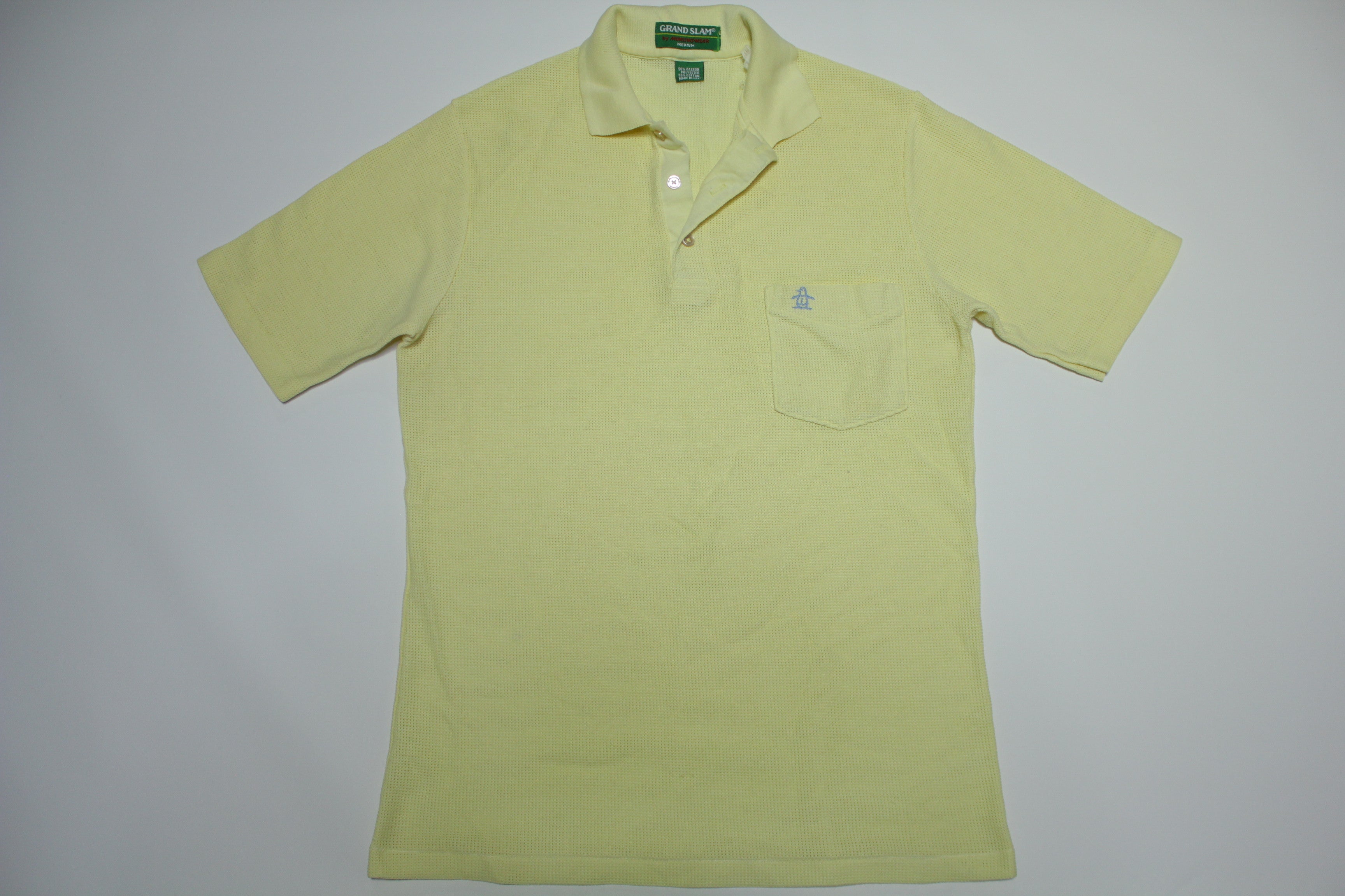 Munsingwear Grand Slam Made in USA Vintage 80's Polo Golf Tennis