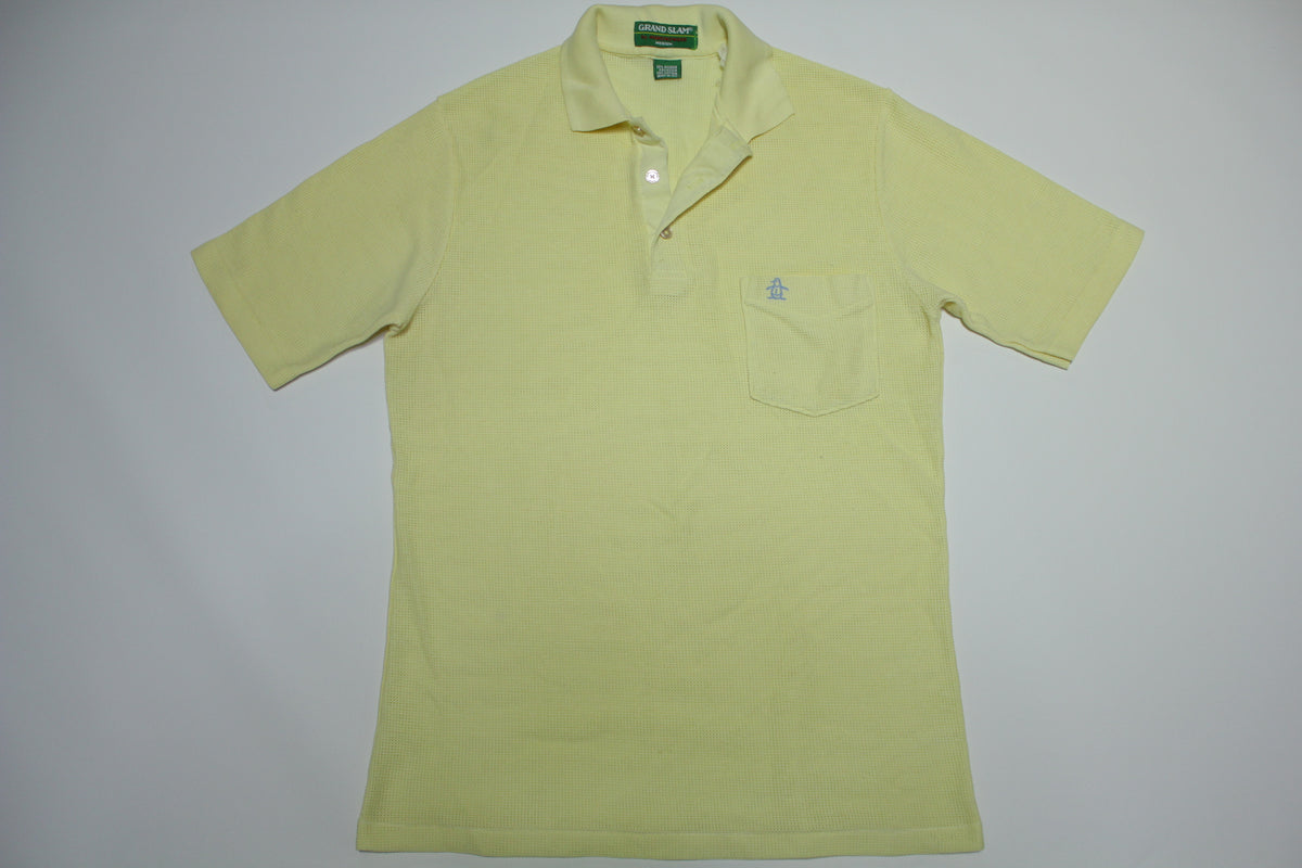 Munsingwear Grand Slam Made in USA Vintage 80's Polo Golf Tennis Shirt
