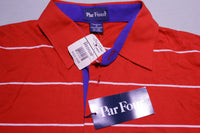 Par Four Vintage 90s JC Penneys Vintage Striped Polo Golf Shirt