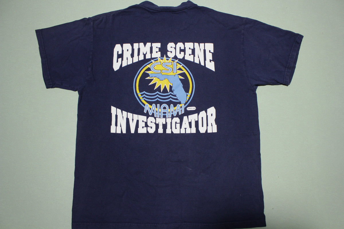 CSI Miami Crime Scene Investigator Promo TV Series T-Shirt