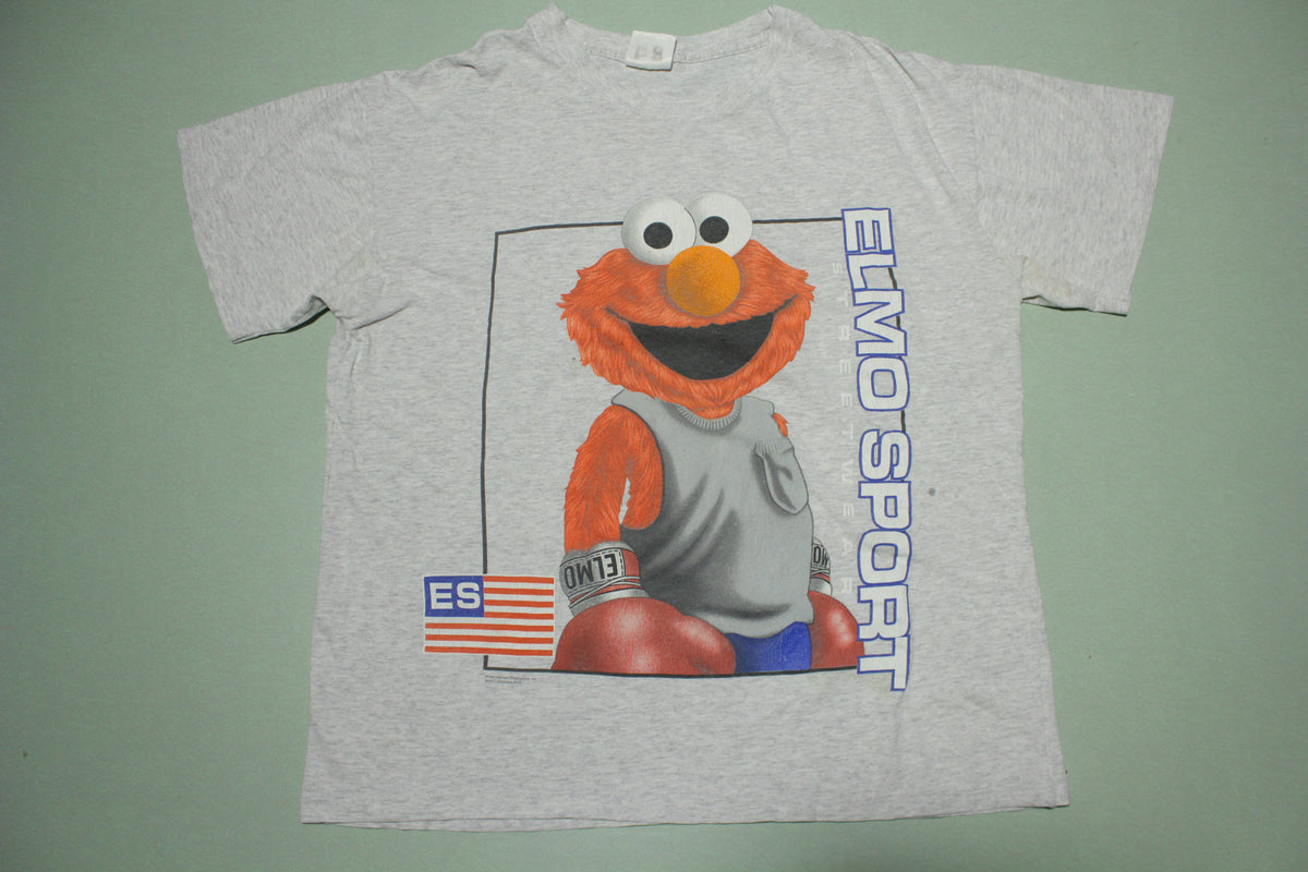 Elmo Sport Boxing Gloves Street Wear Vintage 90's T-Shirt