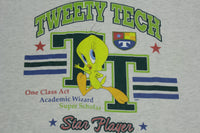 Tweety Tech Star Player Vintage Warner Bros 1997 USA T-Shirt