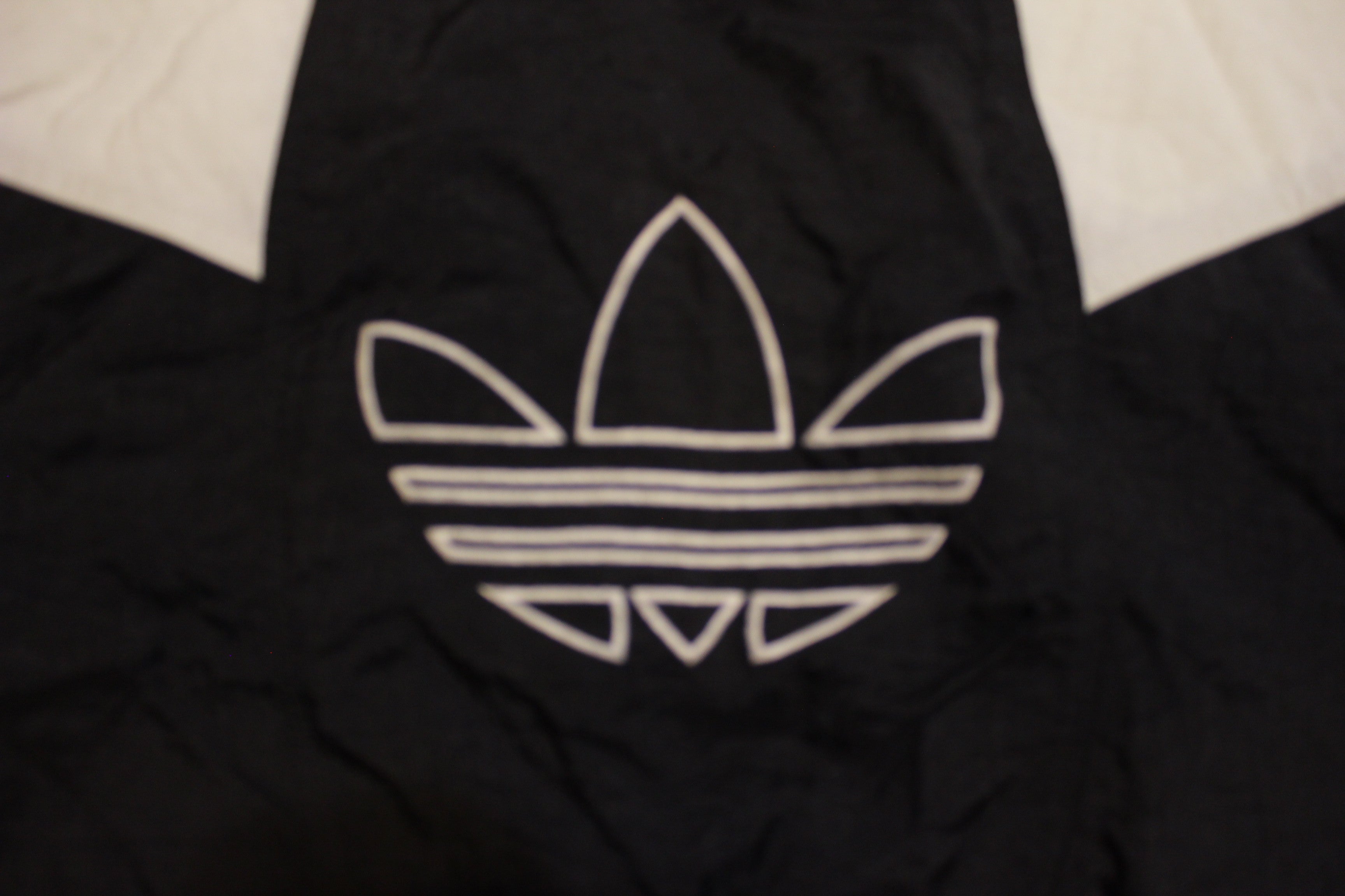 White and outlet grey adidas jacket