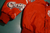 Washington State Cougars WSU Fanimation Chalk Line USA Made 80's Jacket RARE