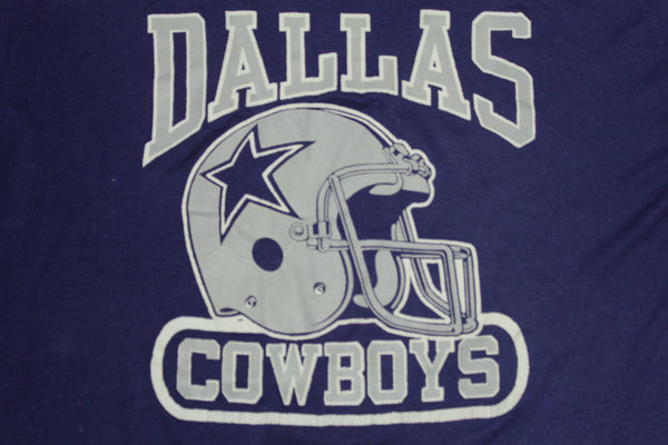 Dallas Cowboys Single Stitch Logo 7 Made in USA T-Shirt