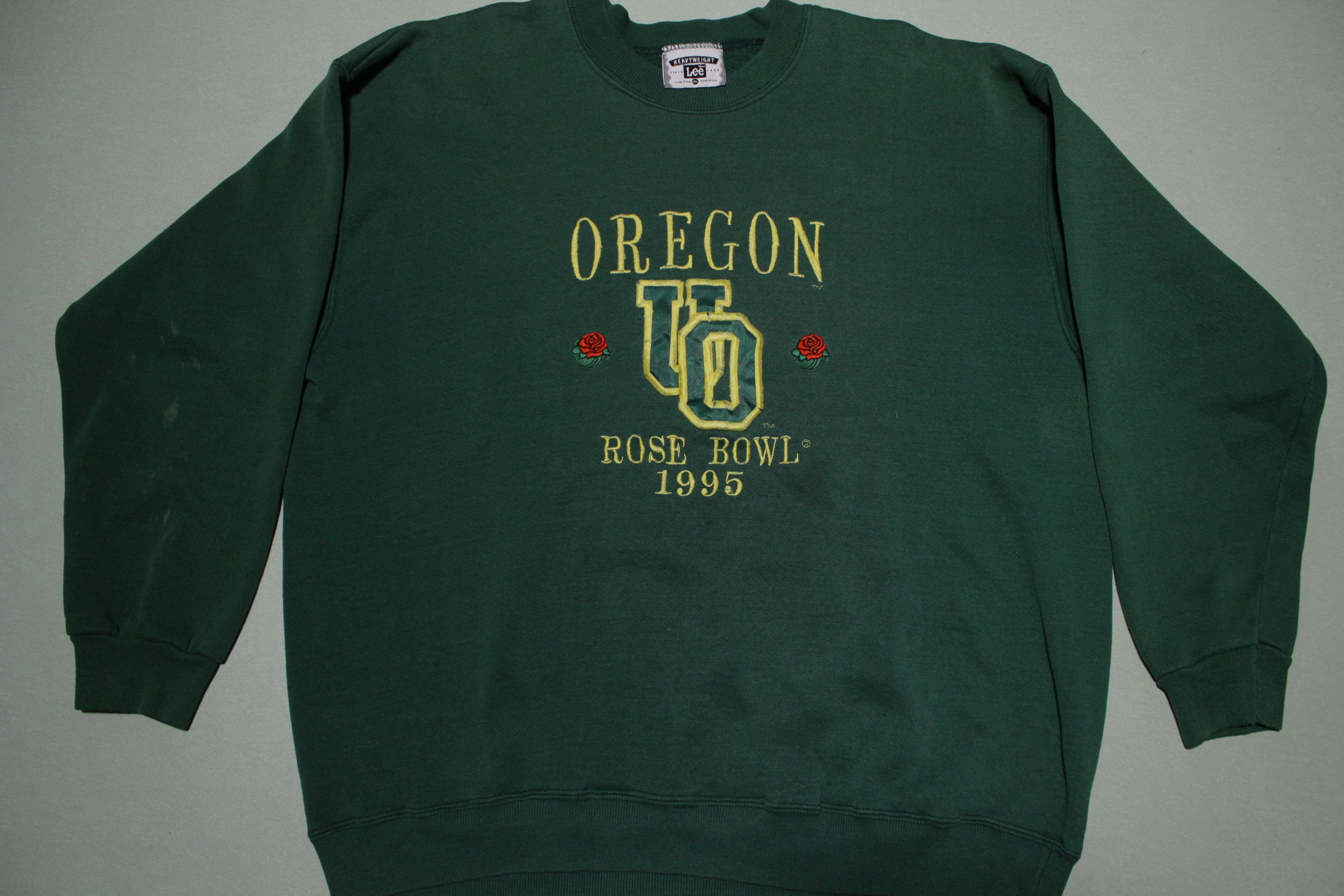 University of Oregon Ducks 1995 Rose Bowl Vintage Crewneck