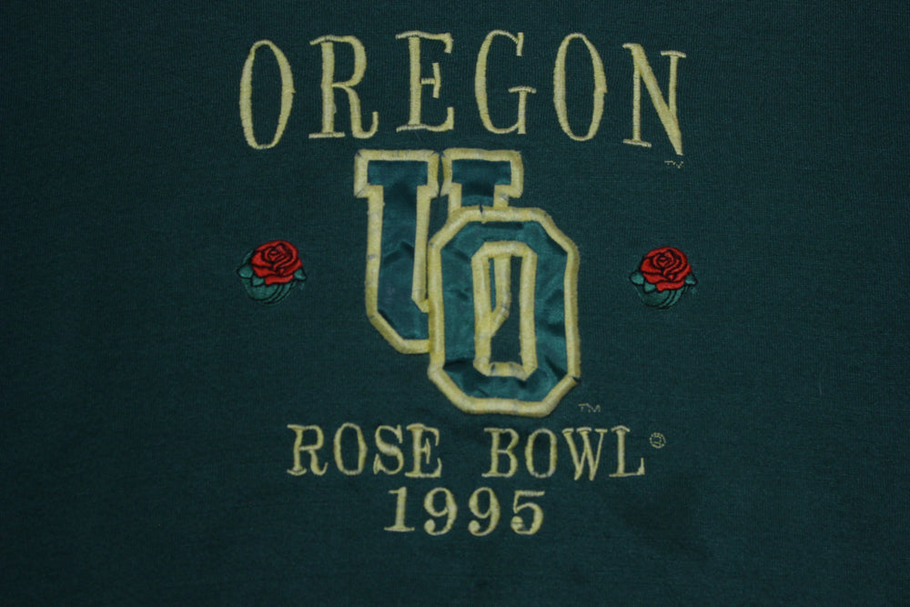University of Oregon Ducks 1995 Rose Bowl Vintage Crewneck Sweatshirt –  thefuzzyfelt