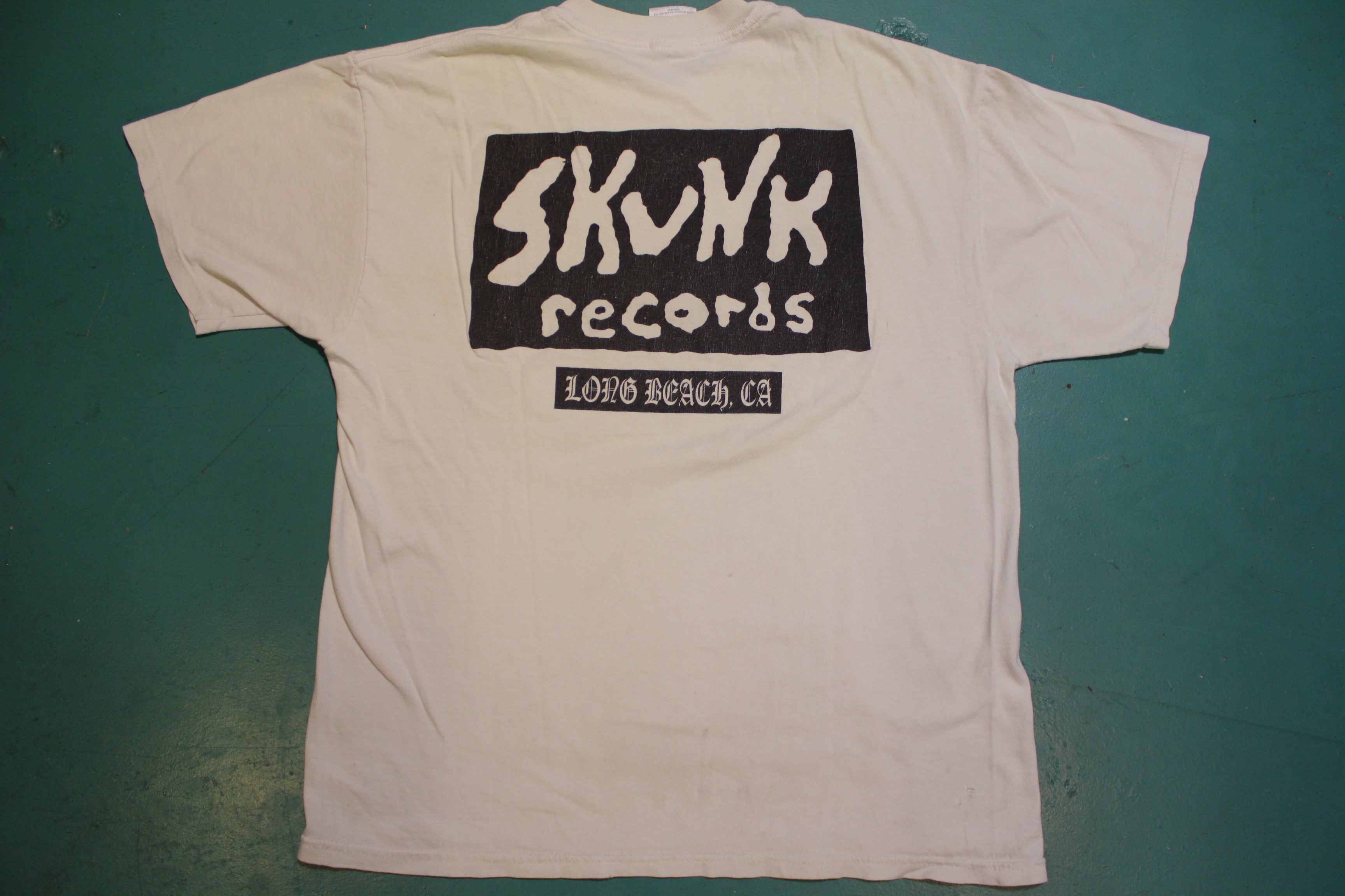 Long Beach Records x Skunk.Com】 Tシャツ L-