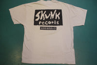 Sublime Skunk Records Long Beach CA 90's Vintage Crewneck Concert T-shirt