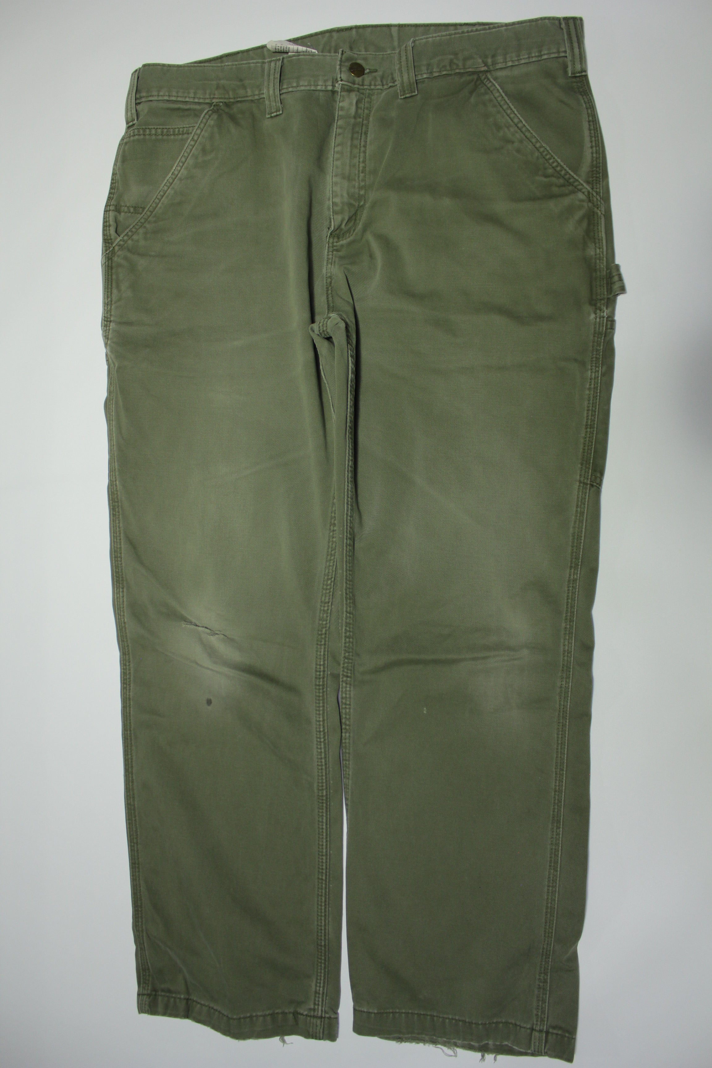 Carhartt B324 ARG Washed Twill Cargo Construction Work Pants – The ...